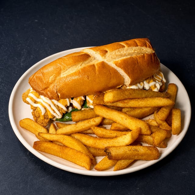 Fish Po Boy.