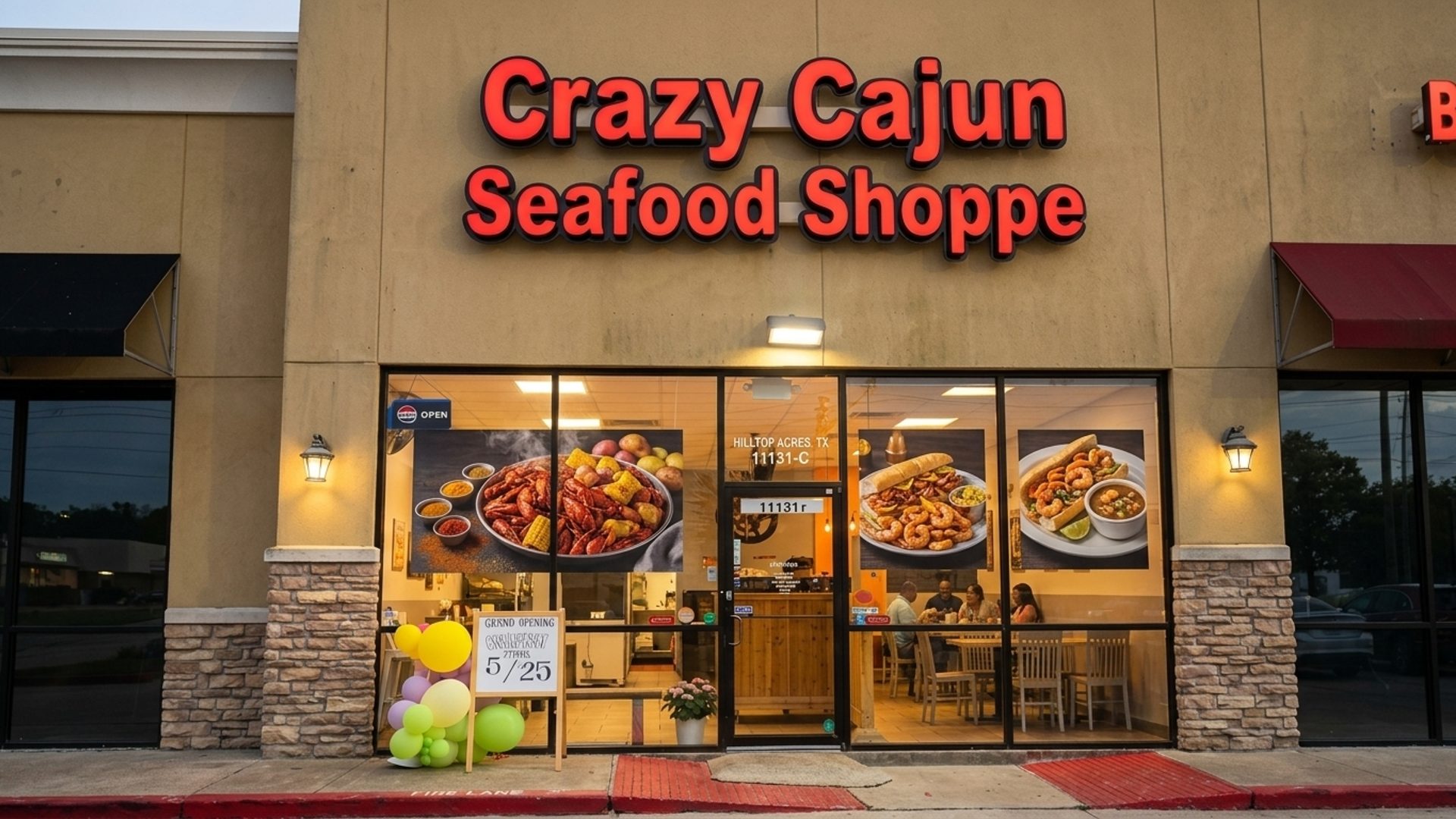 Welcome To Crazy Cajun Seafood Shoppe