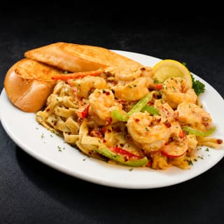 Spicy Shrimp Fettuccine